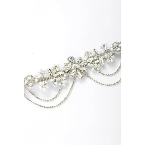 1920s Flapper Headpiece Roaring 20s Headband Vintage Hair Accessory main image 6